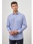 Saks Uzun Kol Kareli Desen Yarım İtalyan Cepli Classic Comfort Fit Gömlek 1004245188 3