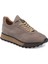 Gri Hakiki Nubuk Deri Erkek Sneaker - E23S1AY56359-A40 1
