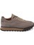 Gri Hakiki Nubuk Deri Erkek Sneaker - E23S1AY56359-A40 3