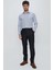 Lacivert Düz Gabardin Slim Fit Basic Pantolon 1003245013 2