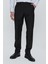 Siyah Düz Gabardin Comfort Fit Basic Pantolon 1003245005 1
