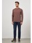 Toprak Örme Bisiklet Yaka Pamuklu Casual Slim Fit Dar Kesim Sweatshirt 1013245150 2
