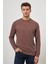 Toprak Örme Bisiklet Yaka Pamuklu Casual Slim Fit Dar Kesim Sweatshirt 1013245150 3