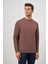 Toprak Örme Bisiklet Yaka Pamuklu Casual Slim Fit Dar Kesim Sweatshirt 1013245150 4