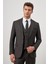Siyah Kılıç Yaka Yelekli 6 Drop Slim Fit Classic Takım Elbise 1001245156 3