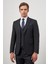 Koyu Lacivert Kılıç Yaka Yelekli 6 Drop Slim Fit Classic Takım Elbise 1001245156 1