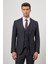Koyu Lacivert Kılıç Yaka Yelekli 6 Drop Slim Fit Classic Takım Elbise 1001245153 1