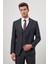 Koyu Lacivert Kılıç Yaka Yelekli 6 Drop Slim Fit Classic Takım Elbise 1001245153 5