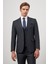Koyu Lacivert Kılıç Yaka Yelekli 6 Drop Slim Fit Classic Takım Elbise 1001245154 1