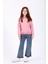 ZepkidsKız Çocuk Fashion Fragment Apikeli Sweatshirt 3-7 Yaş 1