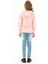 Kapüşonlu Uzun Kol Pembe Renk Kız Çocuk Sweatshirt 5