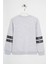 Erkek Çocuk Gri Renkli Respect Baskılı Şardonlu Sweatshirt 2