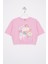 There Is Art Baskılı Açık Pembe Renk Kız Çocuk T-Shirt 1