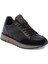 Siyah Deri Erkek Sneaker - E23S1AY56381-A23 1
