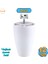 Oval Plastik Ayak 12 cm (BEYAZ) Mobilya Yükseltici Sehpa Kanepe Koltuk Ayağı Baza Ayakları Aparatlı 1