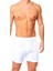 Erkek Rahat Kesim Paçalı Pamuklu Külot Boxer 3'lü Set 3