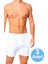 Erkek Rahat Kesim Paçalı Pamuklu Külot Boxer 3'lü Set 4