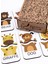 Erken Yaş Ingilizce Öğrenimi Için Şirin Hayvan Puzzle Seti 5