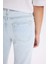 Kız Çocuk Flare Fit İspanyol Paça Cepli Jean Pantolon D3523A824WN 4