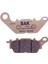 Bak Brakes Fmb-034-S Yamaha Ybr 125 / Yamaha Xmax 300, Nmax 155,250. Arka Fren Balatası Yarı Sinter Kalite 2