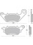 Bak Brakes Fmb-034-S Yamaha Ybr 125 / Yamaha Xmax 300, Nmax 155,250. Arka Fren Balatası Yarı Sinter Kalite 3