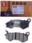 Bak Brakes Fmb-008 Honda Pcx 125/150, Kanuni Mati 125. Ön Fren Balatası Organik Kalite 1