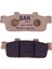 Bak Brakes Fmb-003-S Sym Joymax 250, Gts 250, Gts250İ , Joyride 200, Joyride Evo 200İ Arka Fren Balatası Yarı Sinter Kalite 1