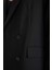 Oversize Geniş Kalıp Blazer Ceket Kruvaze Yaka Düğmeli Basic Düz Blazer Ceket C2575AX24AU 5