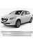 Peugeot 301 Krom Cam Çıtası 4 Parça Paslanmaz Çelik 1