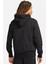 Silver Full Zip Mens Hoodie Kapüşonlu Fermuarlı Siyah Sweatshirt 2