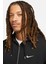 Silver Full Zip Mens Hoodie Kapüşonlu Fermuarlı Siyah Sweatshirt 4