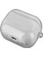 Airpods Pro 2 (2.nesil) Uyumlu Kılıf Glase Serisi Cristal Net Görünüm Kablosuz Şarj Destekli 3