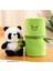 Sevimli Panda Bambu Kesesi Içinde Peluş Panda 1