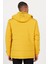 Erkek Sarı Standart Fit Normal Kesim Dik Yaka Soğuk Geçirmez Outdoor Kaban 5