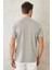 AC&Co / Altınyıldız Classics Erkek Çekmeyen Pamuklu Kumaş Regular Fit Rahat Kesim Gri Kıvrılmaz Polo Yaka Cepli Tişört 7