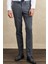 ALTINYILDIZ CLASSICS Erkek Lacivert-gri Ekstra Slim Fit Dar Kesim Kırlangıç Yaka Kareli Klasik Takım Elbise 6