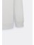 Harvard Lisanslı 3 İplik Pamuklu Oversize Fit Bol Kesim Erkek Ekru Bisiklet Yaka Sweatshirt 6