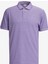 Erkek Siyah-Mavi-Mor Beyaz 3'lü Çekmeyen Pamuklu Slim Fit Dar Kesim Kıvrılmaz Polo Yaka Tişört 6