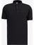 Erkek Siyah-Mavi-Mor Beyaz 3'lü Çekmeyen Pamuklu Slim Fit Dar Kesim Kıvrılmaz Polo Yaka Tişört 7