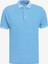Erkek Siyah-Mavi-Mor Beyaz 3'lü Çekmeyen Pamuklu Slim Fit Dar Kesim Kıvrılmaz Polo Yaka Tişört 8