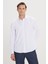 Özel Hediye Kutulu Slim Fit Dar Kesim Pamuklu Gömlek-Cüzdan Set 8