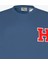 Erkek İndigo Harvard Lisanslı 3 İplik Pamuklu Oversize Fit Bol Kesim Bisiklet Yaka Sweatshirt 5