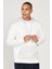 ALTINYILDIZ CLASSICS Erkek Ekru-bej Standart Fit Normal Kesim Kapüşonlu Cepli Sweatshirt. 1