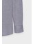 Erkek Lacivert Comfort Fit Rahat Kesim Düğmeli Yaka Casual Keten Gömlek 8