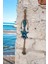 Nazar Boncuklu Seramik Deniz Yıldızı ve Deniz Atı Desenli Dekoratifli Çok Amaçlı Süs Eşyası 13 x 56 cm 1