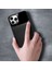 Apple iPhone 12 Pro Max Kılıf Zebana Lens Deri Kılıf Siyah 3