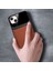 Apple iPhone 13 Kılıf Zebana Lens Deri Kılıf Kahverengi 3