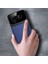 Samsung Galaxy Note 8 Kılıf Zebana Lens Deri Kılıf Lacivert 3