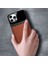 Apple iPhone 14 Pro Kılıf Zebana Lens Deri Kılıf Kahverengi 3