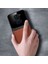 Xiaomi Redmi Note 9 Kılıf Zebana Lens Deri Kılıf Kahverengi 3